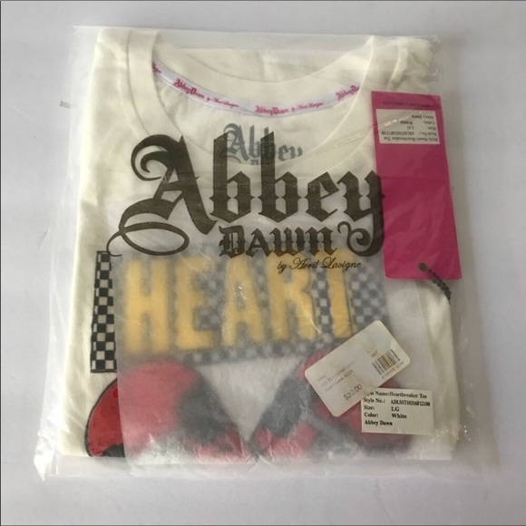 Abbey Dawn Heartbreaker Tee - Picture 3 of 3
